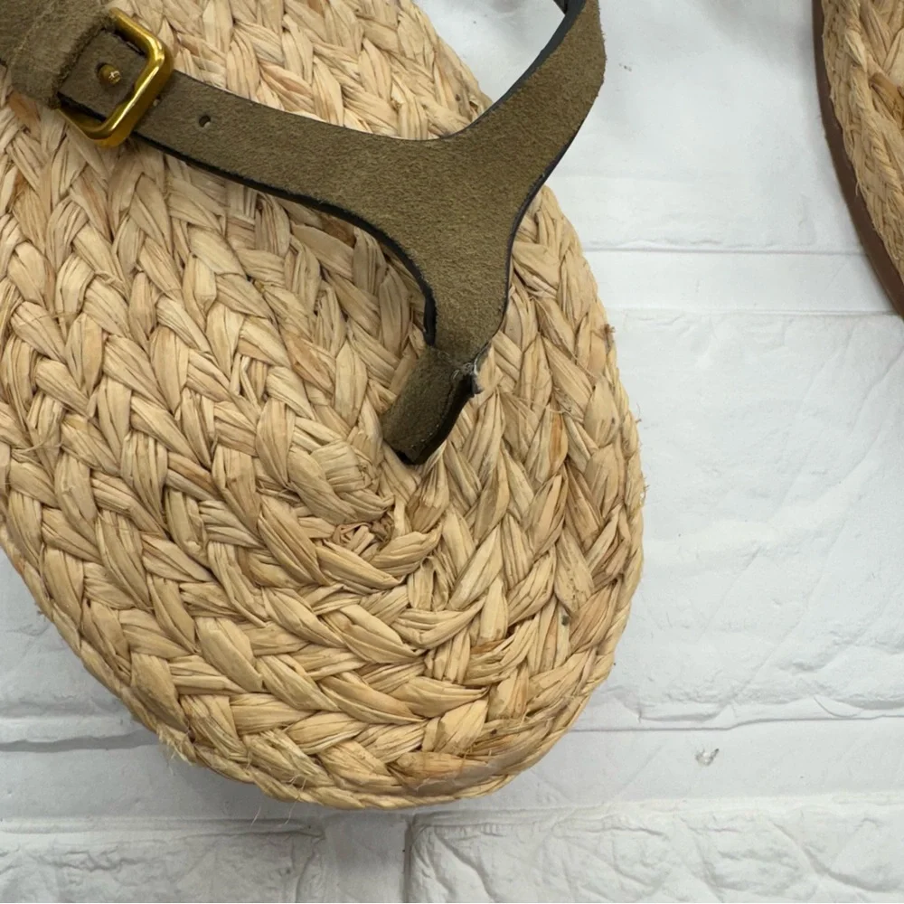 Zara Shoes | Nwt Zara Suede Sandals | Color: Brown/Green |
Size: 36 - Picture 3 of 12